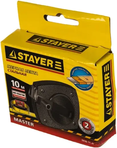 Stayer Master лента мерная (10 м*10 мм)