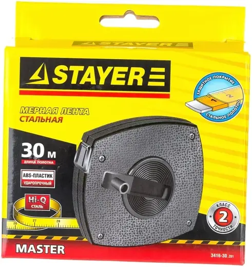Stayer Master лента мерная (30 м*10 мм)