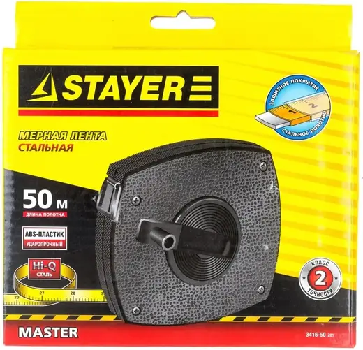 Stayer Master лента мерная (50 м*10 мм)