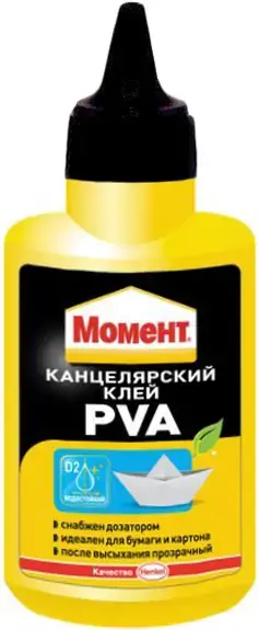 Момент ПВА PVA канцелярский клей (50 г)