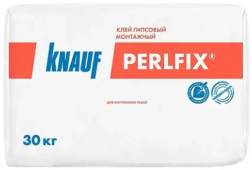Кнауф Перлфикс ГВ клей гипсовый монтажный (30 кг)