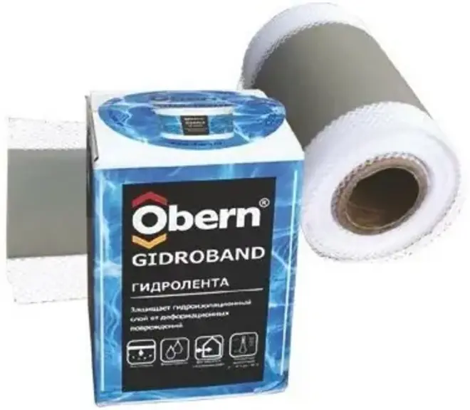 Obern Gidroband лента гидроизолирующая (120*10 м) №21199
