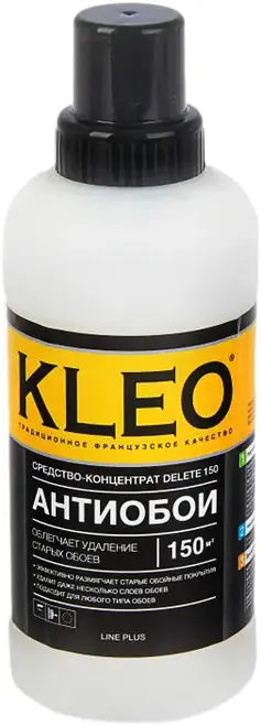 Kleo Delete 150 Антиобои средство для снятия обоев (500 мл)