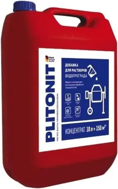 Плитонит Водопреграда гидрофобизирующий раствор (10 л)
