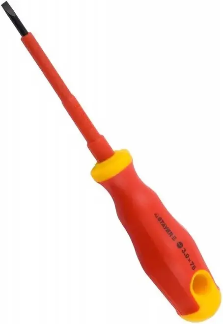 Stayer Professional Electro отвертка диэлектрическая плоская (SL 3.0)