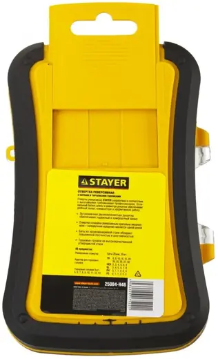 Stayer Сompact набор реверсивная отверка с насадками (1 рукоятка + 45 предметов)