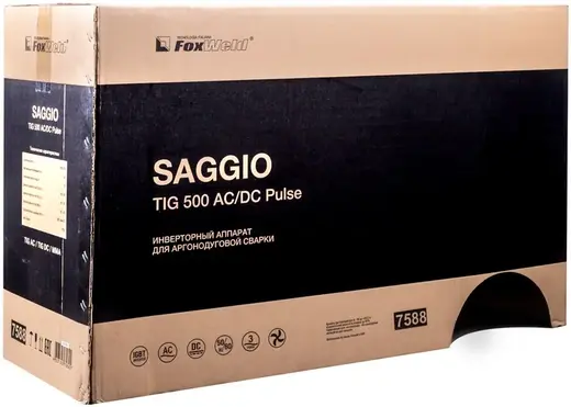 Foxweld Saggio TIG 500 AC/DC Pulse аппарат аргонодуговой сварки