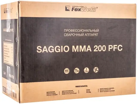 Foxweld Saggio MMA 200 PFC сварочный аппарат