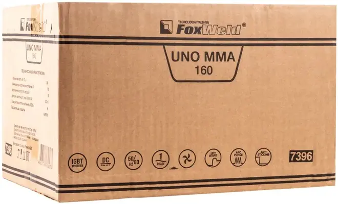 Foxweld UNO MMA 160 сварочный аппарат (5300 Вт, 230 В, )