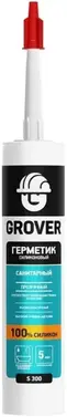 Grover S 300 герметик силиконовый санитарный (280 мл) бесцветный