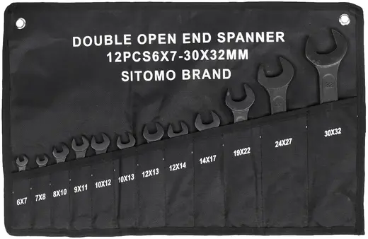 Ситомо набор ключей рожковых двусторонних (6-32 мм 360 мм)