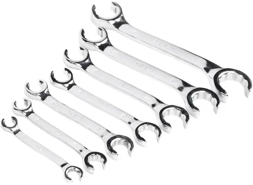 Hortz набор ключей накидных разрезных двусторонних (8-24 мм)