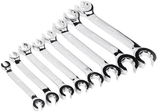 Hortz набор ключей накидных разрезных двусторонних (8-23 мм)