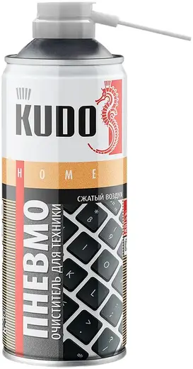 Kudo Home Сжатый Воздух пневмоочиститель для техники горючий (520 мл)