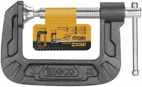 Ingco Industrial G Clamp струбцина G-образная (75 мм)