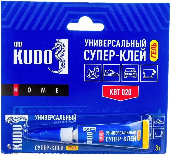 Kudo Home KBT универсальный супер-клей гель (3 г гель)