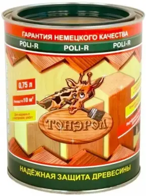 Поли-Р Тонэрол пропитка для дерева (5 л) дуб Германия