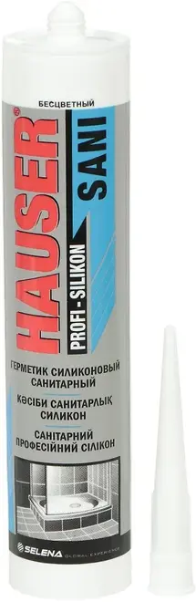 Hauser Sani герметик силиконовый санитарный (260 мл) бесцветный Россия