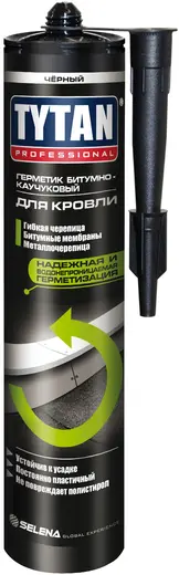 Титан Professional герметик битумно-каучуковый для кровли (310 мл) Россия