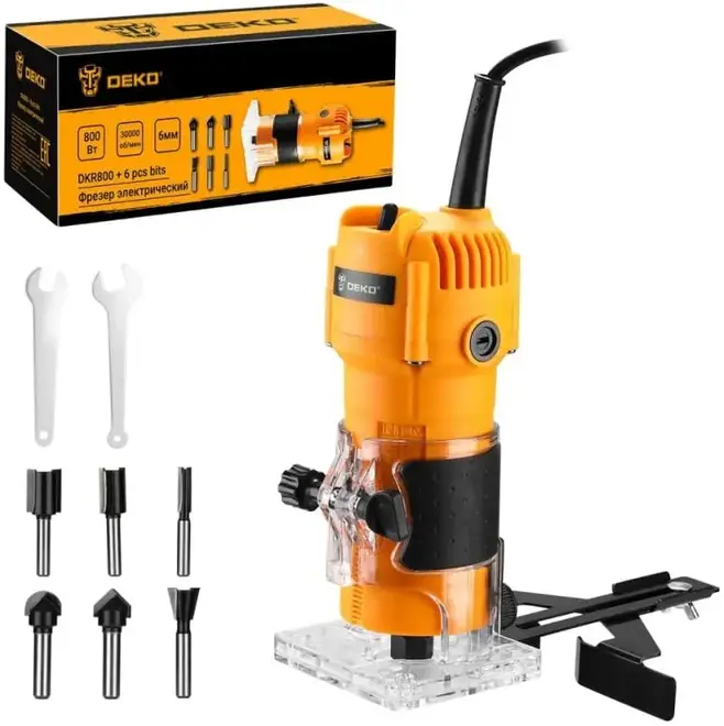 Deko DKR800 фрезер электрический (800 Вт)