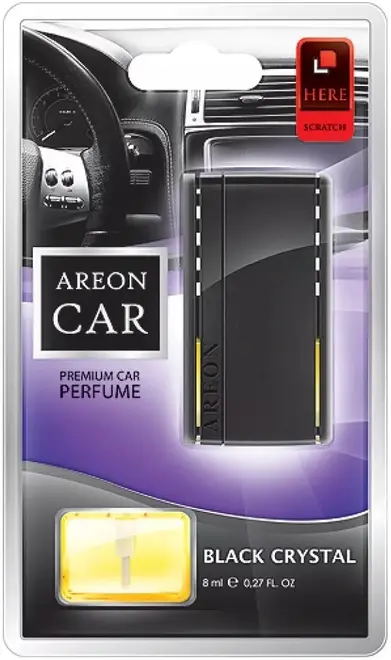 Areon Car ароматизатор на дефлектор Black Cristal