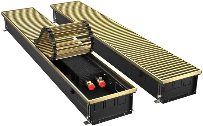 Royal Thermo Atrium конвектор внутрипольный RT-A-DG-U-AU (200*110*1000 мм) золотой