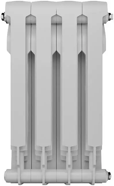 Royal Thermo Biliner 500 V радиатор биметаллический RTBBTVDR50004 4 секции Bianco Traffico белый