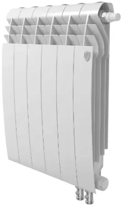 Royal Thermo Biliner 500 V радиатор биметаллический RTBBTVDR50004 4 секции Bianco Traffico белый