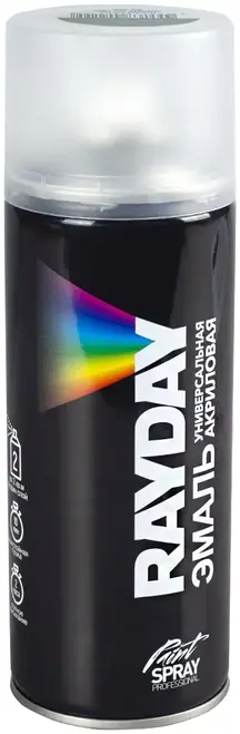 Rayday Paint Spray Professional эмаль универсальная акриловая (520 мл) зеленая листва RAL 6002 полуматовая