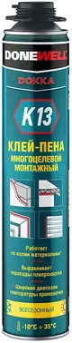 Donewell Dokka K13 клей-пена многоцелевой монтажный (1 л)