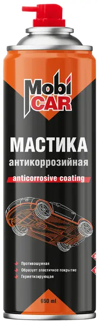 Mobicar Anticorrosive Coating мастика антикоррозийная (650 мл)