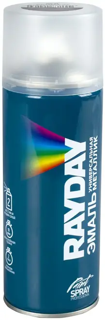Rayday Paint Spray Professional эмаль универсальная металлик (520 мл) коричневая
