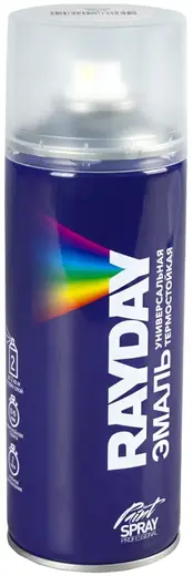 Rayday Paint Spray Professional эмаль универсальная термостойкая (520 мл) белая