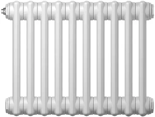 Zehnder Charleston радиатор трубчатый 2050/10 10 секций (486*500*62 мм) белый RAL9016 нижнее G1/2