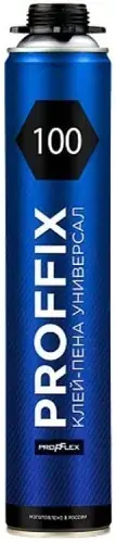 Profflex Proffix 100 клей строительный универсальный пенополиуретановый (850 мл)