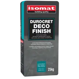 Isomat Durocret Deco Finish раствор микроцементный полимерцементный (25 кг) белый