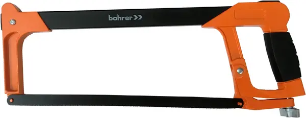 Bohrer ножовка по металлу с регулировкой натяжения (300 мм) обрезиненная