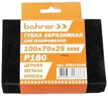 Bohrer губка абразивная шлифовальная четырехсторонняя (100*70 мм) Р180