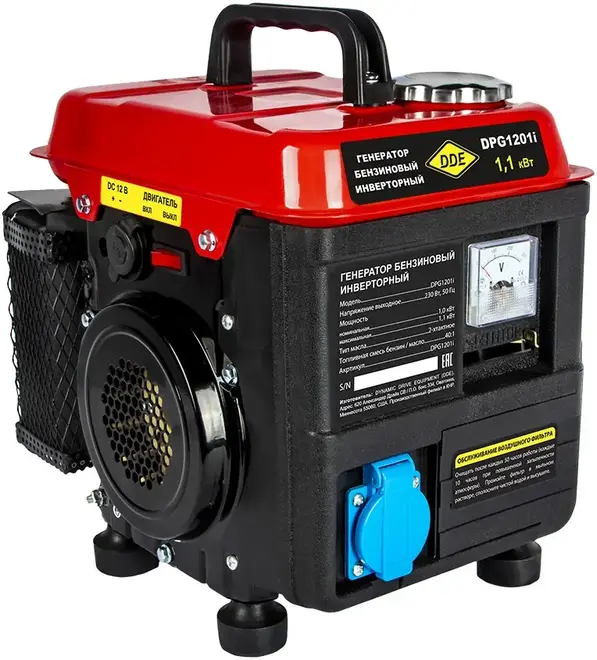 DDE DPG1201I генератор бензиновый инверторного типа (1000/1100 Вт)