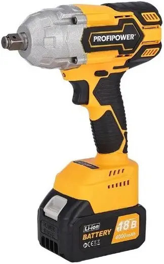 Profipower DWDTW-18V гайковерт ударный аккумуляторный бесщеточный (18 В)