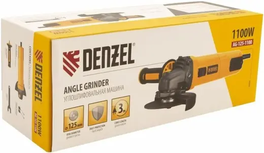 Denzel AG125-1100 шлифмашина угловая