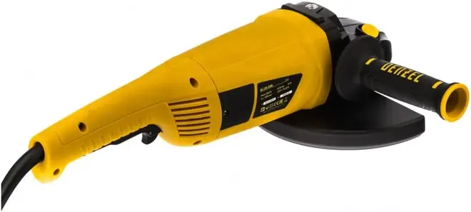 Denzel AG230-2600 шлифмашина угловая (2600 Вт 230 В)