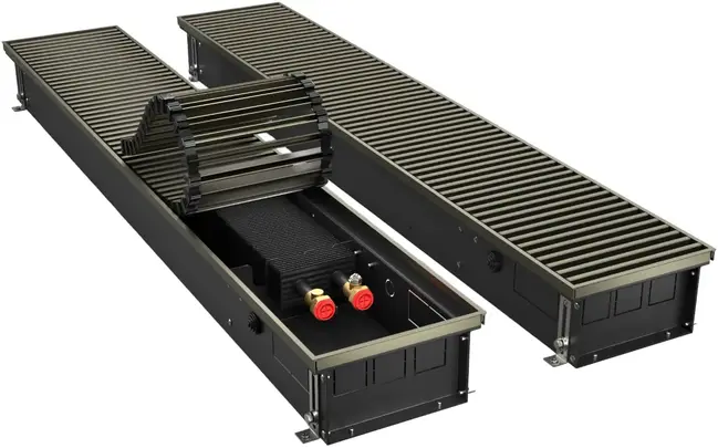 Royal Thermo Atrium конвектор внутрипольный RT-A-DG-U-DB (250*110*2200 мм) темная бронза