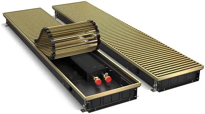 Royal Thermo Atrium конвектор внутрипольный RT-A-DG-U-AU (250*110*2600 мм) золотой