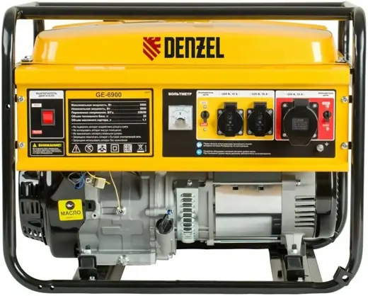 Denzel GE 6900 генератор бензиновый