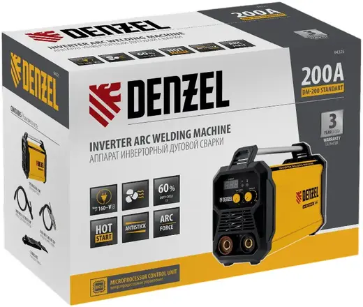 Denzel DM-200 Standart аппарат инверторный дуговой сварки