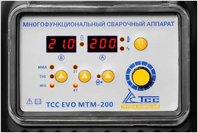 ТСС TSS Evo MTM-200 Pulse сварочный полуавтомат многофункциональный (6300 Вт, 220 В, )