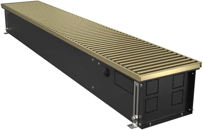 Royal Thermo Atrium конвектор внутрипольный RT-A-DG-U-LB (200*150*1400 мм) светлая бронза