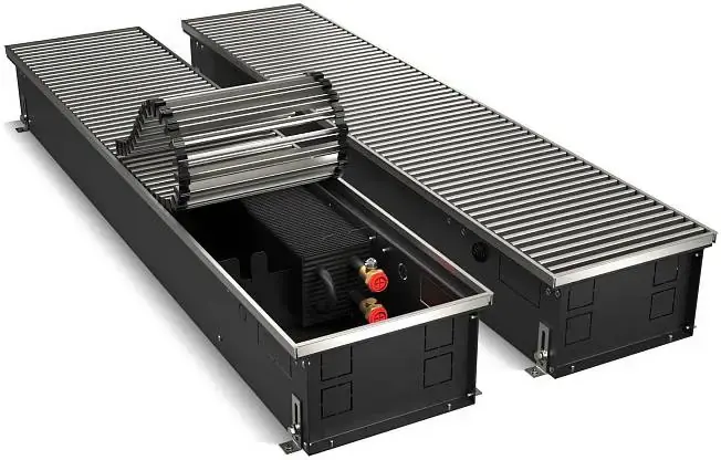 Royal Thermo Atrium конвектор внутрипольный RT-A-DG-U-NA (250*150*800 мм) натуральный алюминий