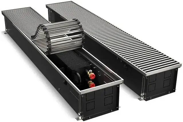 Royal Thermo Atrium конвектор внутрипольный RT-A-DG-U-NA (200*190*1400 мм) натуральный алюминий